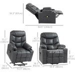 Electric Recliner Chair for Elderly with Remote