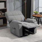 Power Lift Recliner Chair for Seniors – Grey