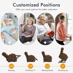 Electric Lift Recliner Chair with Massage and Heat