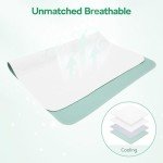 Phroun Waterproof Bed Pads, Washable Underpads, 36'' x 54'' (1 Pack) Reusable Pee Pad for Bed, Incontinence Bed Pads, Waterproof Mattress Protector for Seniors, Kids, Hospitals, Pets