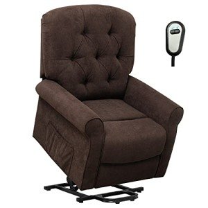 Giantex Electric Recliner Chair with Adjustable Footrest