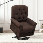 Giantex Electric Recliner Chair with Adjustable Footrest