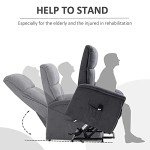 Electric Recliner Lift Chair for Seniors – Grey