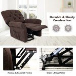 Giantex Electric Recliner Chair with Adjustable Footrest