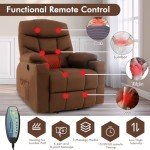 Electric Lift Recliner Chair with Massage & Heat