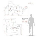 MCombo Electric Lounge Chair with Heat and Massage