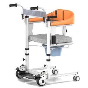 Adjustable 5-in-1 Patient Lift and Transfer Chair