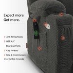 MCombo Electric Lounge Chair with Heat and Massage