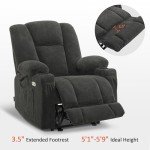 MCombo Electric Lounge Chair with Heat and Massage