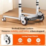 Adjustable 5-in-1 Patient Lift and Transfer Chair