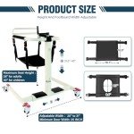 Lightweight Patient Lift Chair for Seniors and Transfers
