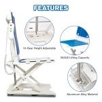 Bath Lift Chair with Transfer Board for Elderly