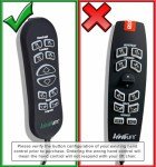 AlveyTech 10-Button Remote for Pride VivaLift Chairs