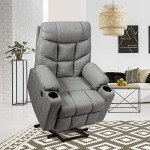 Giantex Electric Recliner Chair with Massage & Heat