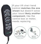 AlveyTech 10-Button Remote for Pride VivaLift Chairs