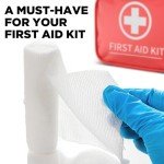 Premium Gauze Rolls - (20 Pack) - 4" x 4.1yd First Aid Rolled Gauze - Individually Wrapped + Bonus Tape - Breathable Conforming Gauze Wrap Roll for Wounds - Mummy Wraps