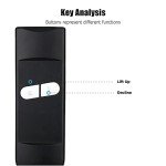 2-Button Recliner Remote Control with 5-Pin Plug