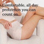 Because Adult Incontinence Underwear for Sensitive Skin - Women - Premium Overnight Disposable Briefs, Anti Odor - White, Large - Absorbs 6 Cups - 14 Count (Pack of 1)