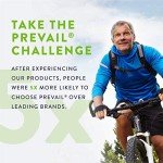 Prevail Incontinence Unisex Overnight Protective Underwear, Overnight Absorbency, Small/Medium, 64 Count