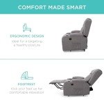 Electric Power Lift Massage Recliner Chair - Gray