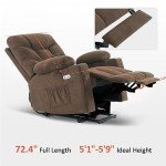Mcombo Electric Power Lift Recliner Chair - Brown