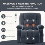 BOSMILLER Power Lift Recliner for Seniors with Heat & Massage