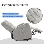 Power Lift Recliner Chair with Massage and Heat
