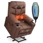 Esright Electric Lift Recliner Chair with Massage Features