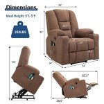 Comfort Power Lift Recliner Chair for Seniors