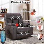 Oversized Power Lift Recliner Chair for Seniors