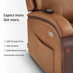 MCombo Power Lift Recliner Chair with Massage & Heat