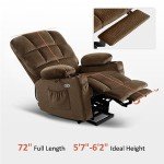 MCombo Dual Motor Power Lift Massage Recliner Chair