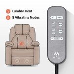MCombo Petite Power Lift Recliner with Massage & Heat