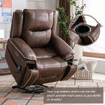 CANMOV Dual Motor Lift Recliner Chair with Massage