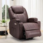 Electric Recliner Lift Chair with Massage & USB