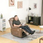 Electric Power Lift Recliner Chair with Massage