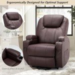 Electric Recliner Lift Chair with Massage & USB