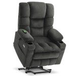 MCombo Large Dual Motor Lift Recliner Chair with Massage