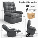 Welzona Electric Lift Recliner Chair for Seniors