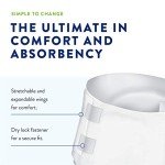 Prevail Proven | X-Large Per-Fit Incontinence Briefs with Tabs | Maximum Plus Absorbency | X-Large, 60 Count (Pack of 4)