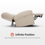 Dual Motor Lift Recliner Chair with Massage and Heat