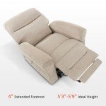 Dual Motor Lift Recliner Chair with Massage and Heat