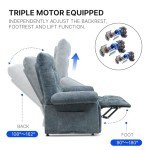 FLEXISPOT XL1 Electric Lift Recliner Chair for Seniors