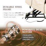 Dual Motor Lift Recliner Chair with Massage & Heat