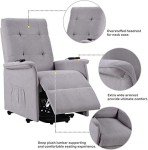 Power Lift Recliner Chair with Massage for Elderly