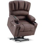 Mcombo Electric Recliner Chair with Massage & Heat