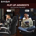Ergonomic Gaming and Office Chair with Lumbar Support