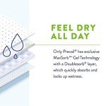 Prevail Proven | X-Large Per-Fit Incontinence Briefs with Tabs | Maximum Plus Absorbency | X-Large, 60 Count (Pack of 4)