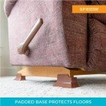 Recliner Risers for Seniors and Adults - Set of 4