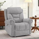 MCombo Dual Motor Lift Recliner Chair with Massage